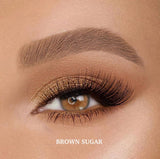 Otaku Brown Sugar natural brown contact lenses designed for dark eyes, offering a warm and subtle enhancement.