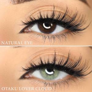 Soft blue-green colored contact lenses ideal for everyday wear with a natural finish