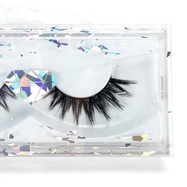 Wispy, multi-layered faux mink lashes providing lightweight volume and depth.